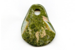 Unakite 60x52 Fancy Pendant