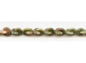 Unakite 10mm Pacman