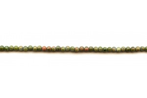 Unakite 3mm Round