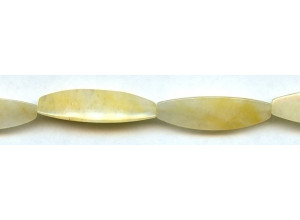 Yellow Jade 11x40 Triangle Oval Rice