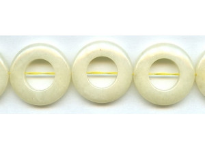 Yellow Jade 30mm Donut