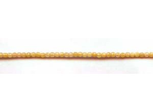 Yellow Jade 3mm Faceted Round