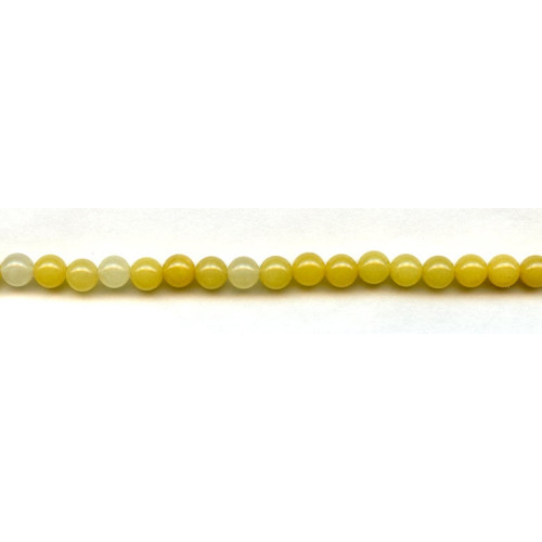 214-1275 Yellow Jade <br>6mm Round