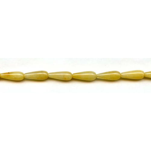 214-1285 Yellow Jade <br>6x16 Teardrop