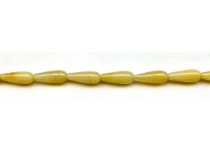 Yellow Jade 6x16 Teardrop