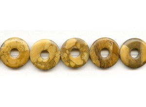 Yellow Jasper 20mm Donut