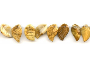 Yellow Jasper 18-20x Leaf Drop