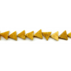 Yellow Jasper 12x12 Triangle