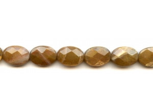 Sunstone 13x18 Faceted Flat Oval