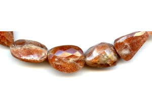 Sunstone 14-19x Faceted Nugget