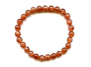 Sunstone 7mm Round Bracelet