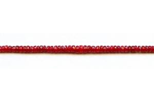 Ruby 3.5-5mm Faceted Rondell