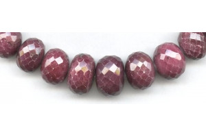 Ruby 13-18mm Faceted Rondell