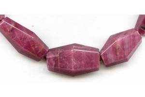 Ruby Corundum 10-20x Faceted Nugget