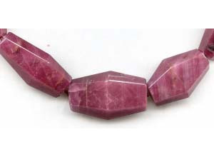 Ruby Corundum 10-20x Faceted Nugget