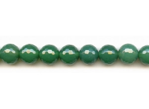 Green Onyx 14mm Faceted Round