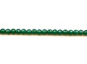 Green Onyx 6mm Faceted Round