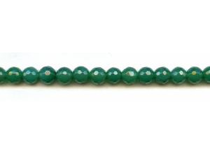 Green Onyx 8mm Faceted Round