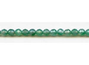 Green Onyx 8mm Faceted Round