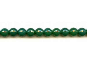 Green Onyx 10mm Faceted Round