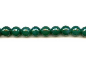 Green Onyx 12mm Faceted Round