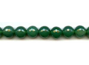 Green Onyx 14mm Faceted Round