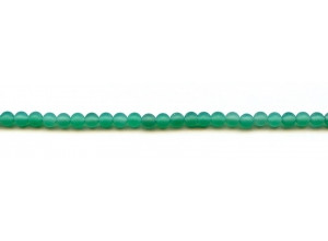 Matte Green Onyx 4mm Round