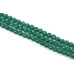 222-1105 Green Onyx <br>10mm Corrugated Round