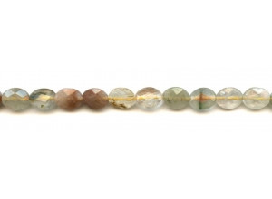 Rutilated Quartz 8x10 Faceted Flat Oval