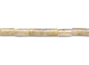 Rutilated Quartz 8x16 Oval Tube