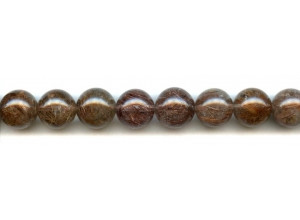 Brown Rutilated Quartz 13-14mm Round