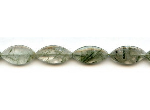 Green Rutilated Quartz 11x22 Marquise