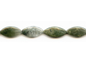 Green Rutilated Quartz 10-11x Flat Marquise