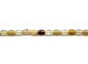 Rutilated Quartz 6x8 Faceted Oval