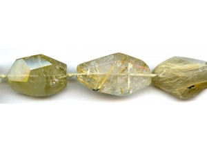 Rutilated Quartz 16-22x Simple Cut