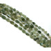 225-1656 Green Rutilated Quartz <br>8-12x Faceted Flat Nugget