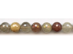 Rutilated Quartz 14mm Faceted Round