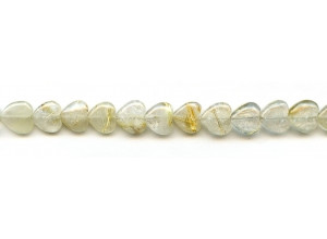 Rutilated Quartz 10mm Heart