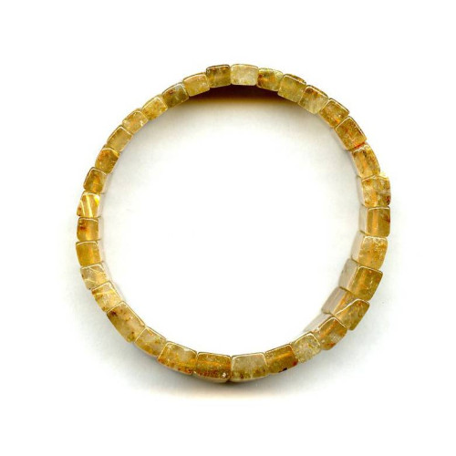 225-1872 Rutilated Quartz <br>16mm Bracelet