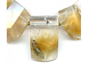 Rutilated Quartz 34-60x Fancy Drop