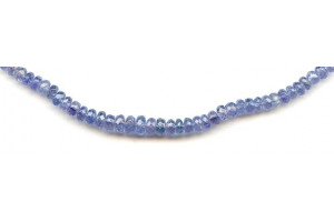 Tanzanite 3-5mm Faceted Rondell