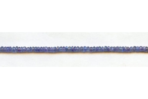 Tanzanite 3.5mm Faceted Rondell