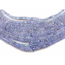 Tanzanite 2.5-7mm Faceted Rondell
