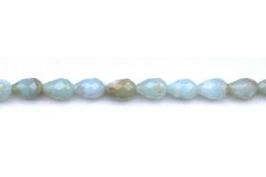 Blue Opal 8x12 Faceted Teardrop