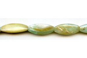 Blue Opal 9-12x 3-sided Oval