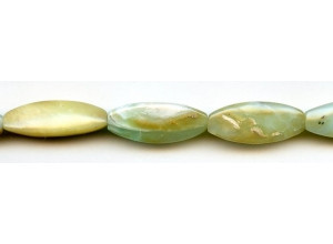 Blue Opal 9-12x 3-sided Oval