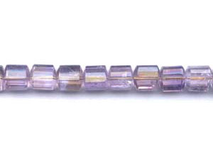 Ametrine 12x12 Faceted Tri-Tube