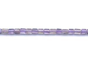 Ametrine 6x8 Faceted Tri-Tube