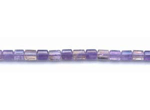 Ametrine 7x8 Faceted Tri-Tube