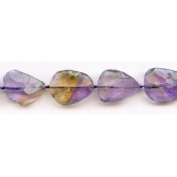 Ametrine  15-20x Rough Faceted Flat Nugget